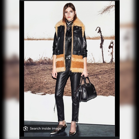 Coach Shearling Coat Vest - Picture 16 of 16